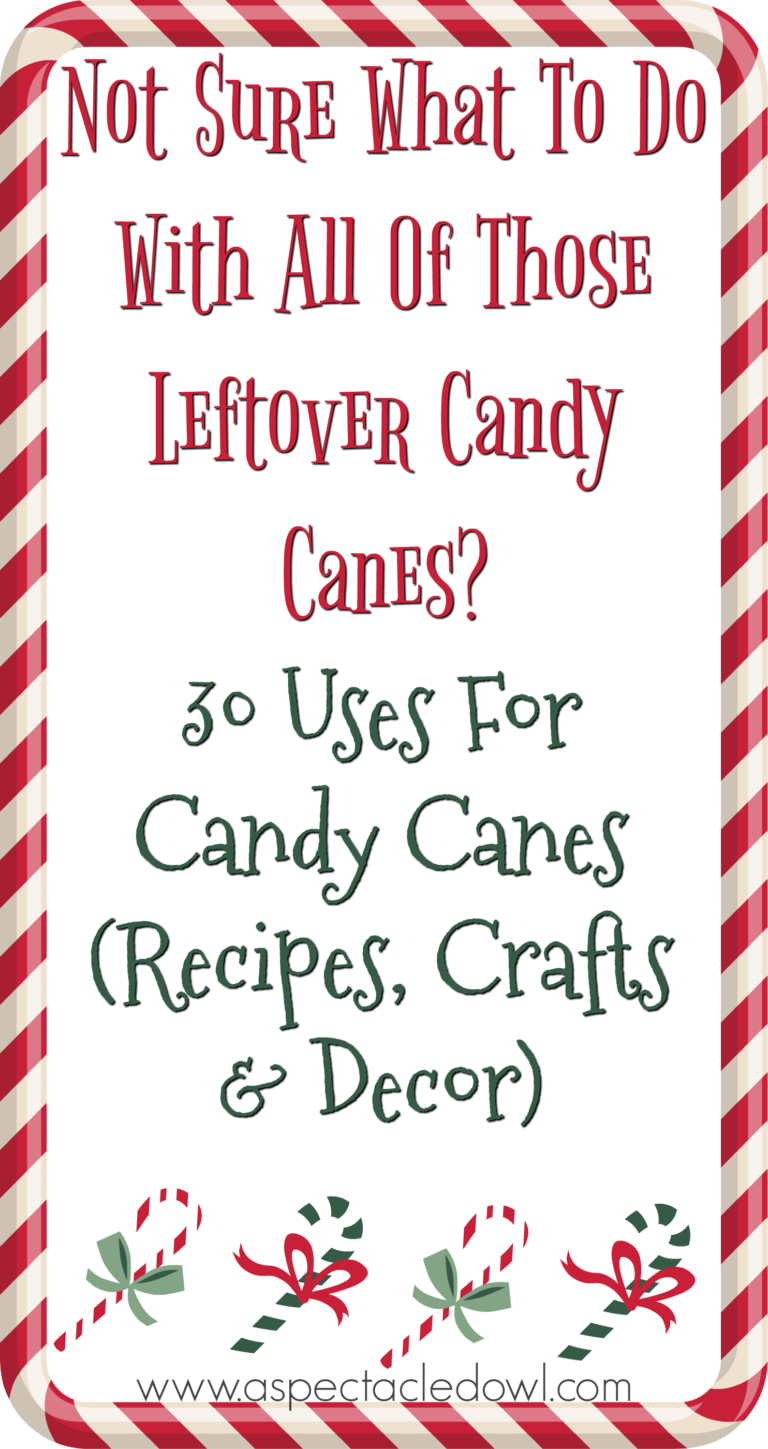 30 Uses For Leftover Candy Canes - Recipes, Crafts & Decor