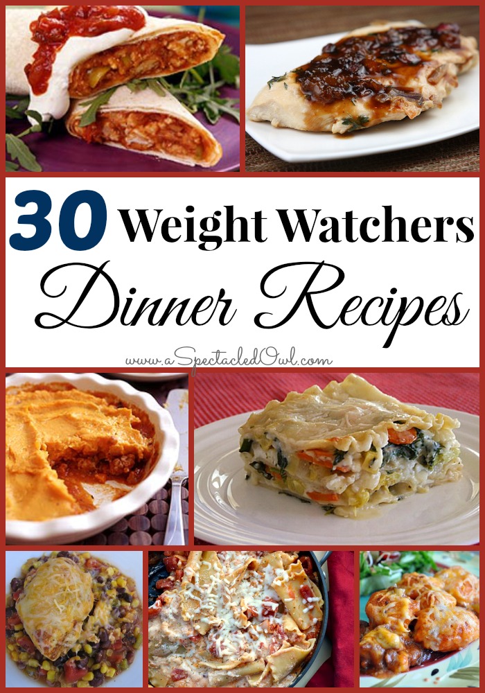30 Weight Watchers Dinner Recipes