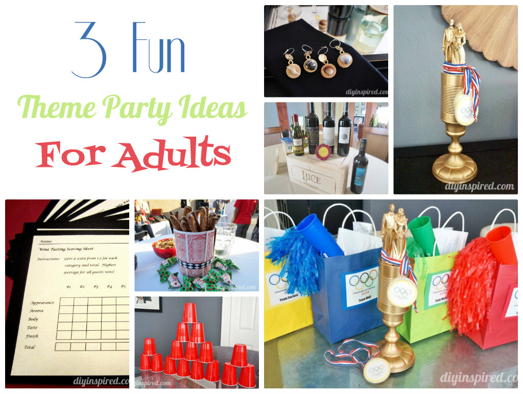 Fun Theme Party Ideas for Adults - A Spectacled Owl