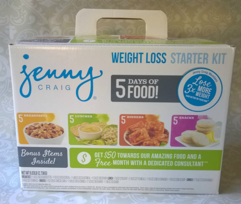 Losing Weight with Jenny Craig #JennyCraigKit