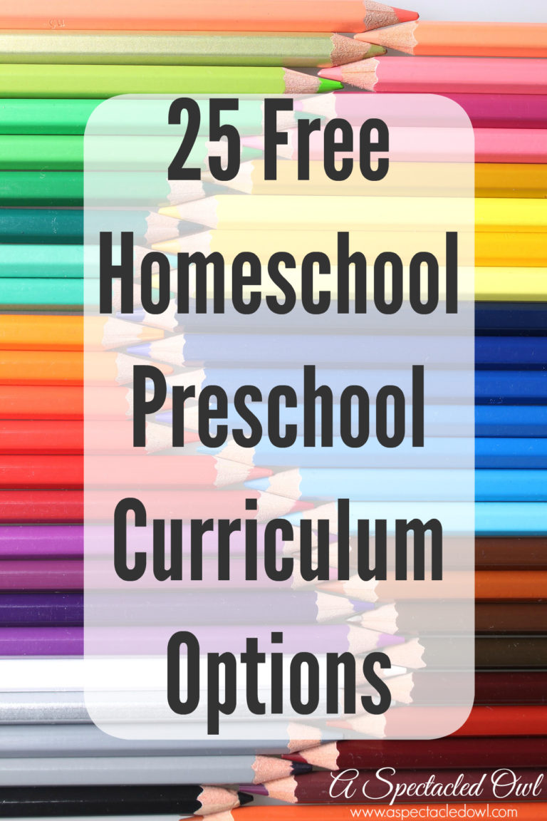 25 Free Homeschool Preschool Curriculum Options - If you are entertaining the idea of homeschooling, this list of 25 Free Homeschool Preschool Curriculum Options is a great place to begin. Being able to start slowly in preschool will help you learn if it is the right move for your family. This list is full of free curriculum, so you won't be out any extra expense, and you can easily include it in your plan with your kids