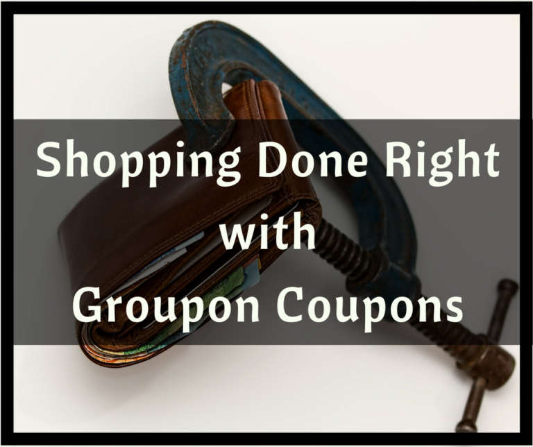 Shopping Done Right With Groupon Coupons