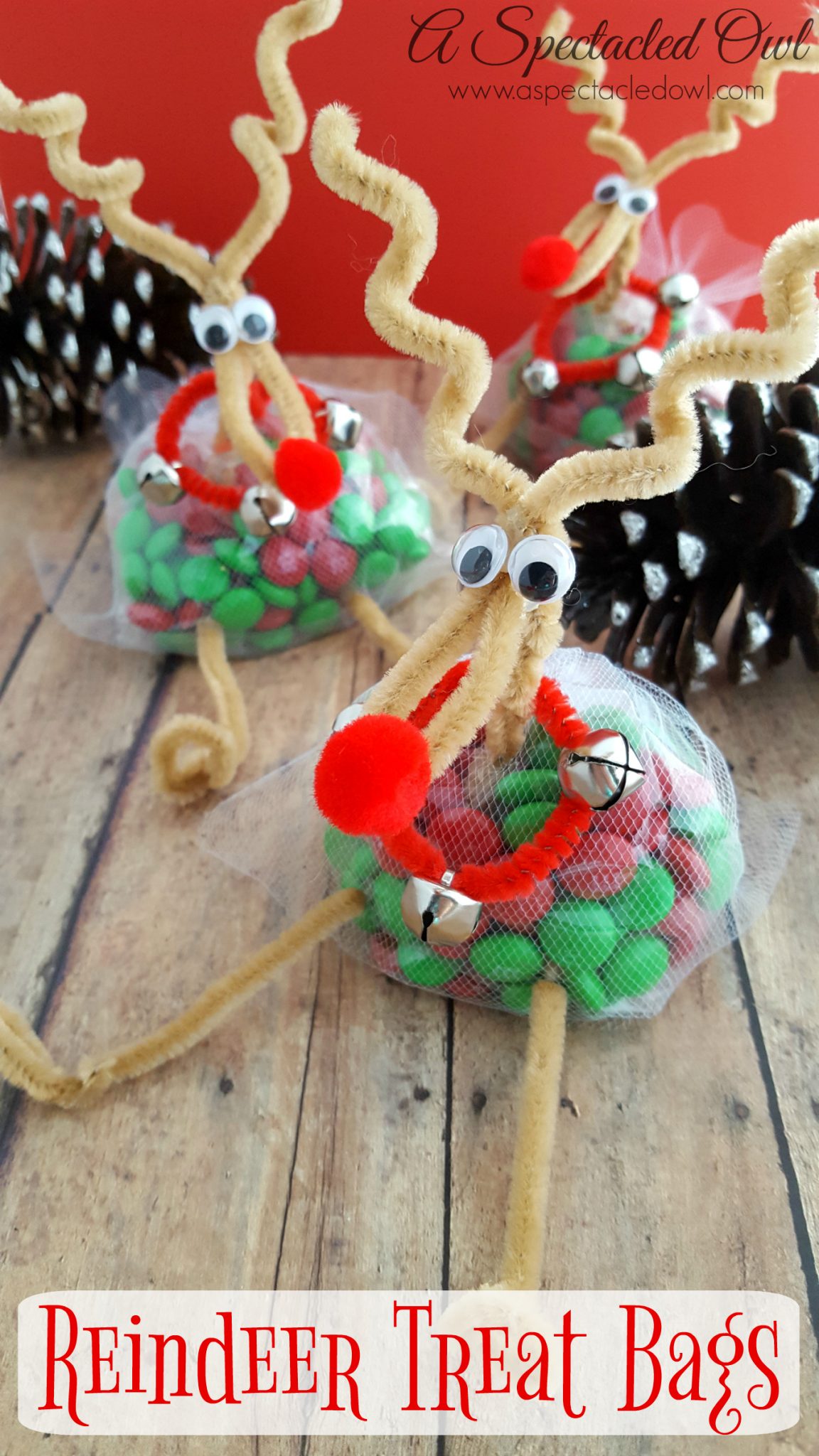 Reindeer Treat Bags A Spectacled Owl 2292