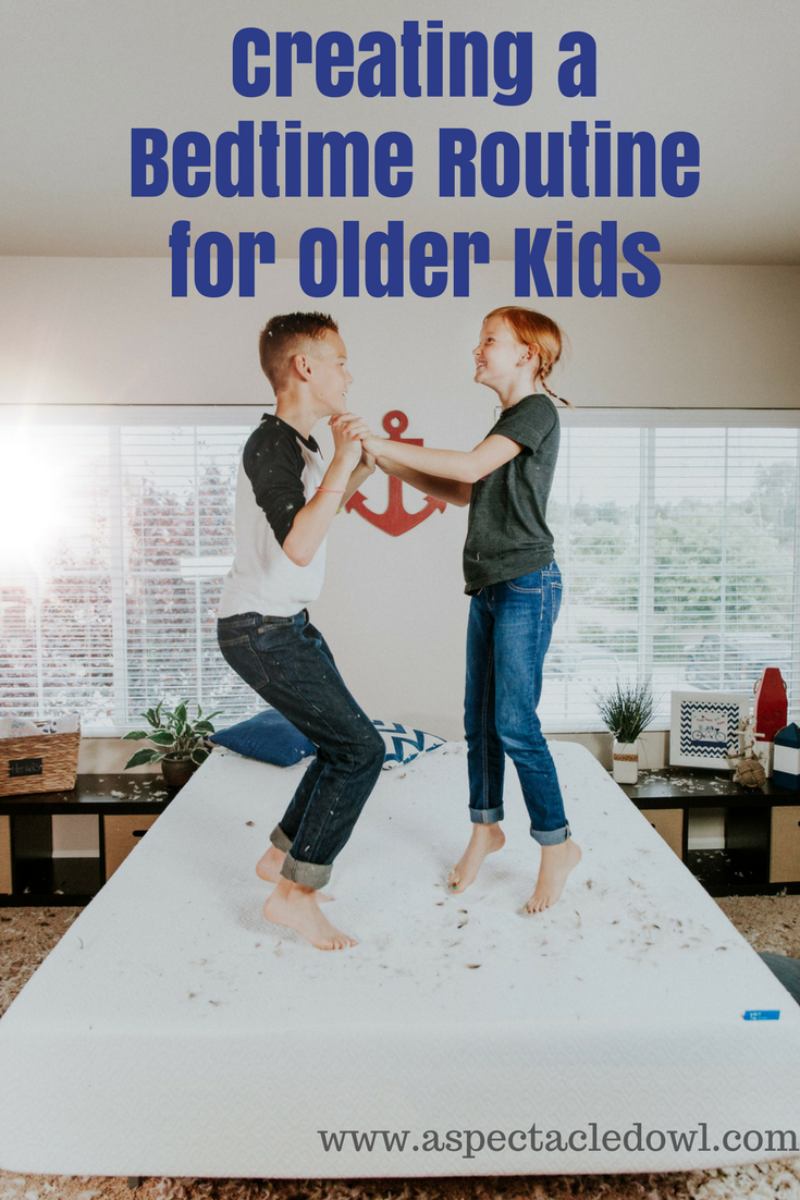 Creating a Bedtime Routine for Older Kids