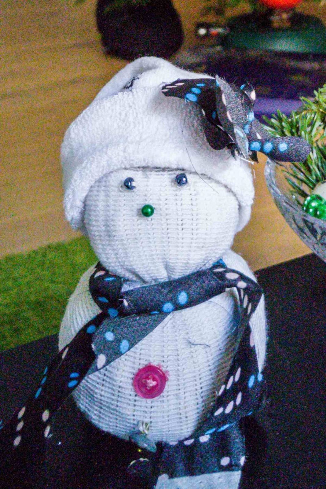 Sock Snowman