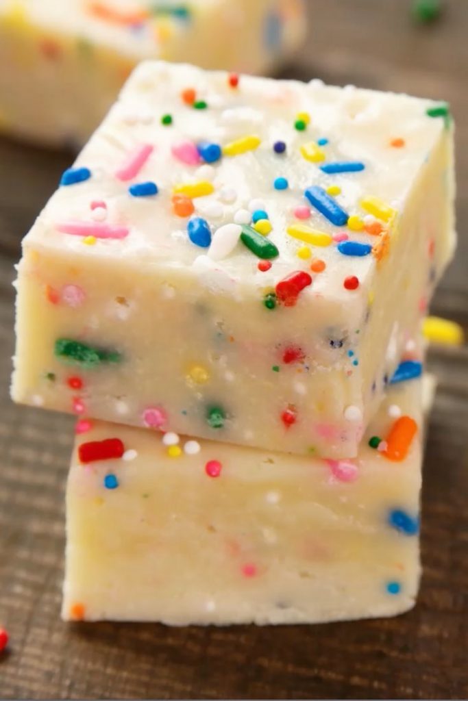 Cake Batter Fudge