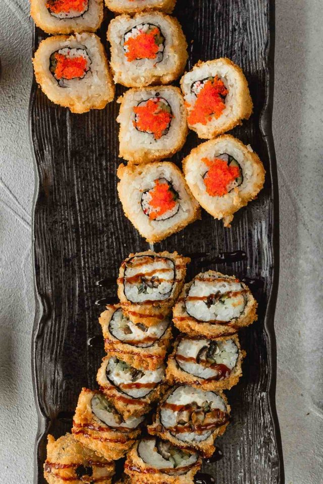 Deep Fried Sushi Rolls
