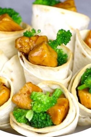Teriyaki Chicken Wraps