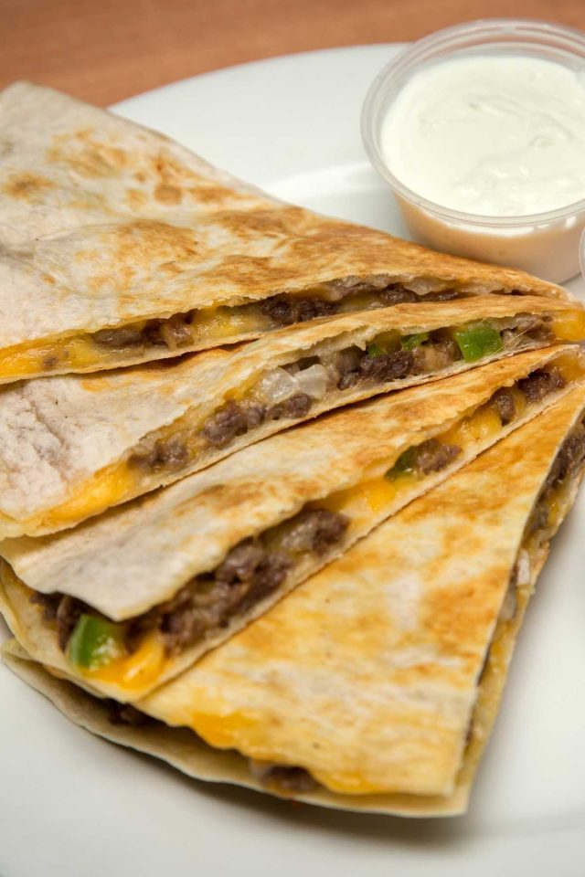Philly Cheesesteak Quesadillas