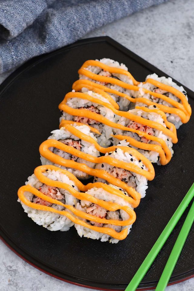 Spicy Crab Roll Sushi