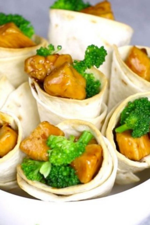 Teriyaki Chicken Wraps