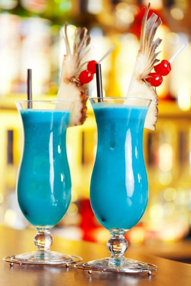 Hawaiian Blue Mocktail