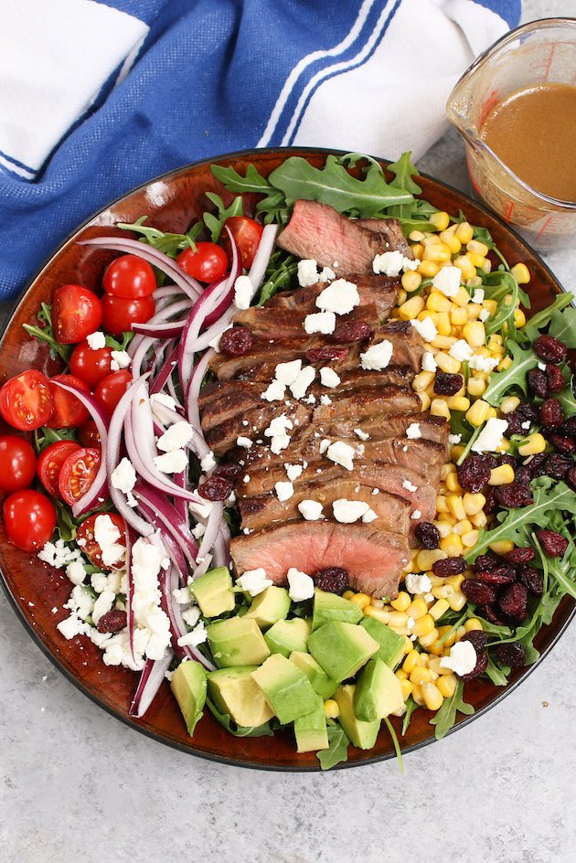 Light Dinner Steak Salad Recipe