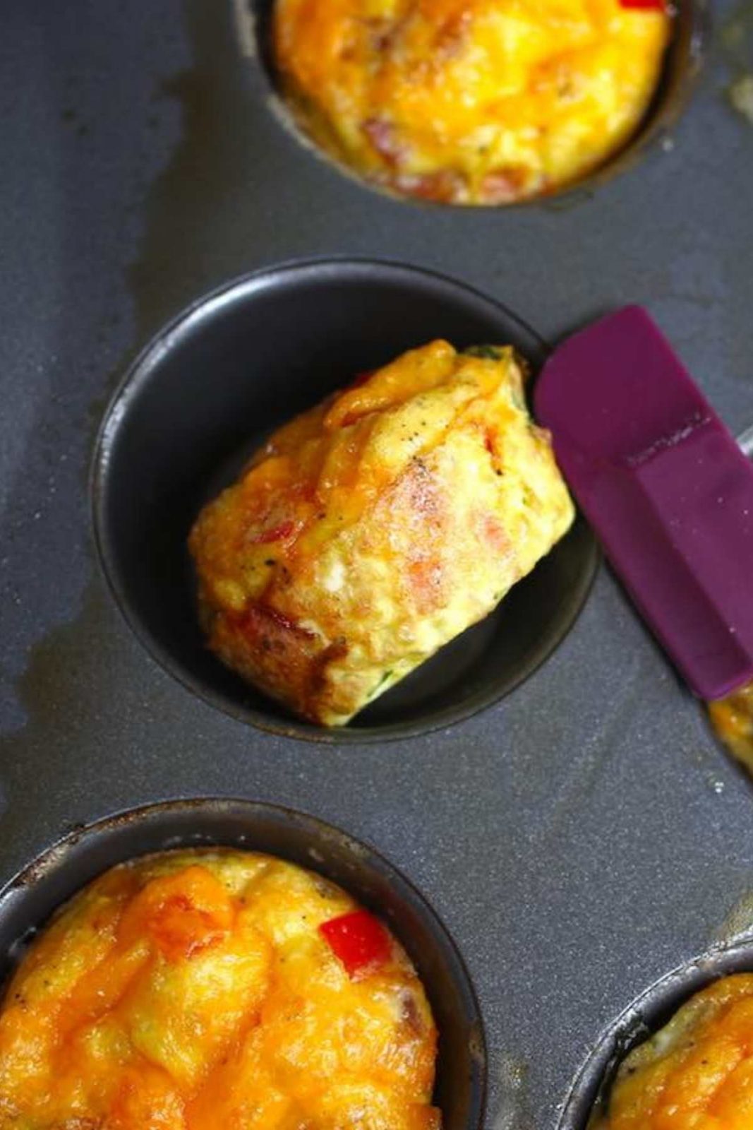Potluck Breakfast Egg Muffins are an easy make-ahead recipe that takes a few minutes to throw together. These breakfast muffins are delicious, healthy and nutritious, perfect for busy mornings!