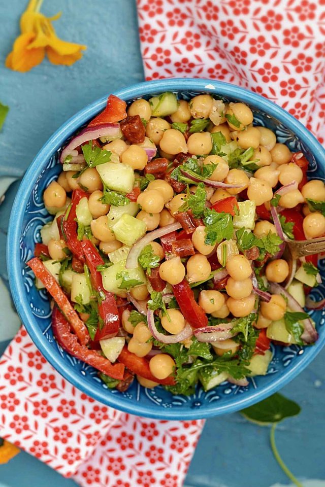 Protein-Packed Chickpea Salad