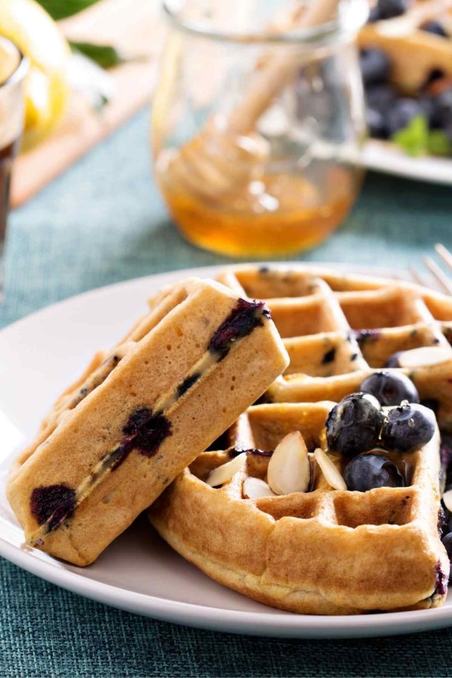 Blueberry Waffles