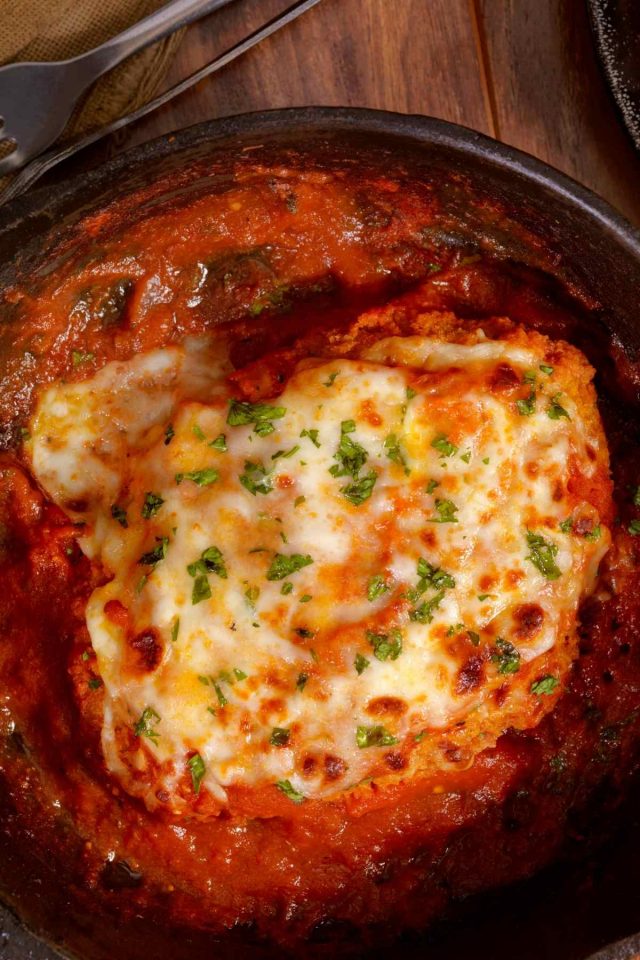 Crispy Chicken Parmesan