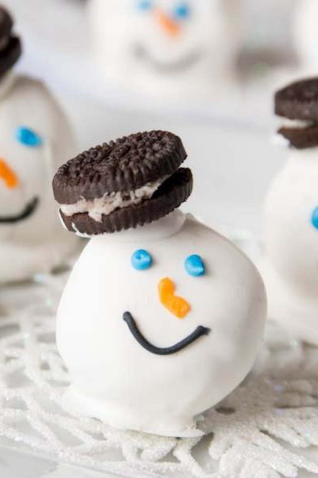 Holiday Snowman Cookies