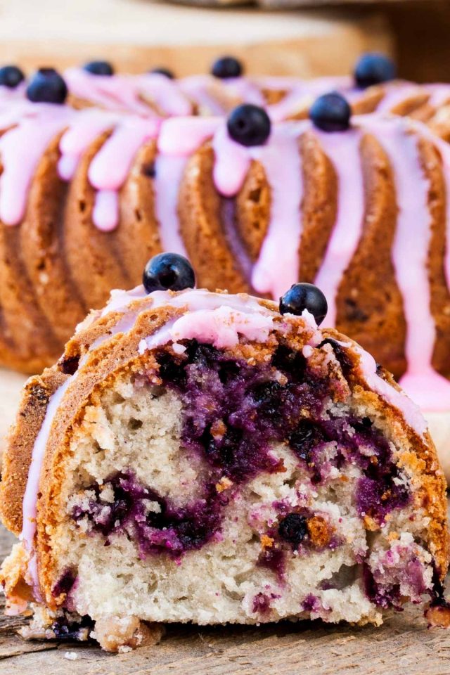 Lemon Blueberry Pound Cake