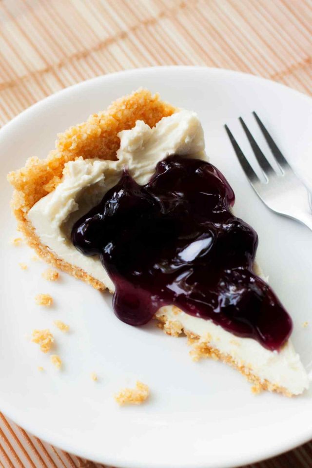No-Bake Blueberry Cheesecake