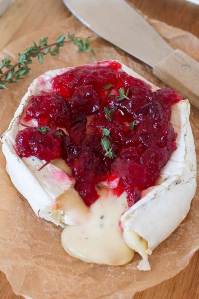 Cranberry Baked Brie
