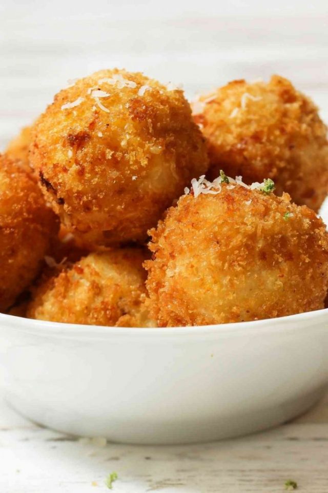 Loaded Mashed Potato Balls
